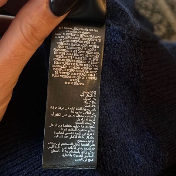 Ted Baker London NWT Abulti Wool Blend Regular Fit Striped Knitwear M - Picture 8 of 9